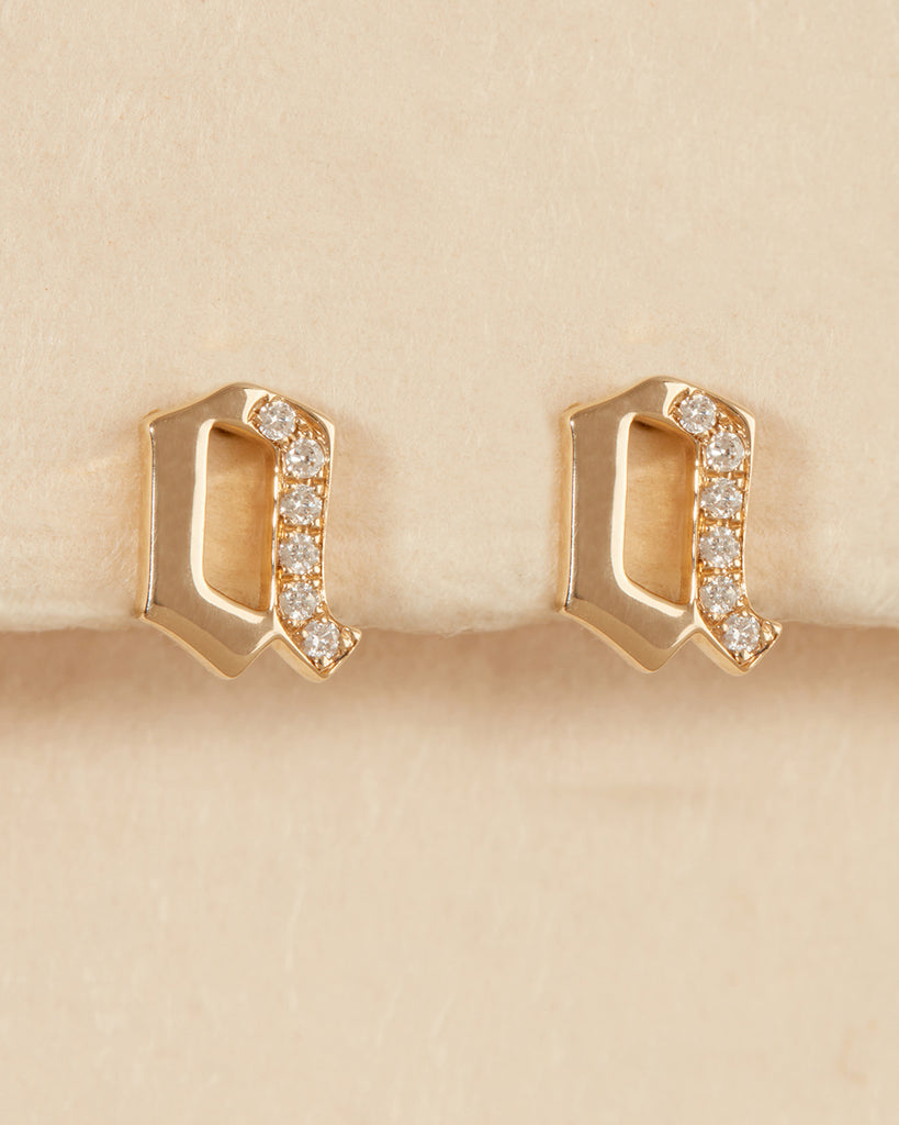 The Gothic Initial Studs