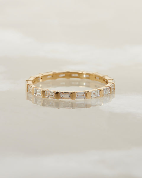 The Petite Baguette Eternity Band