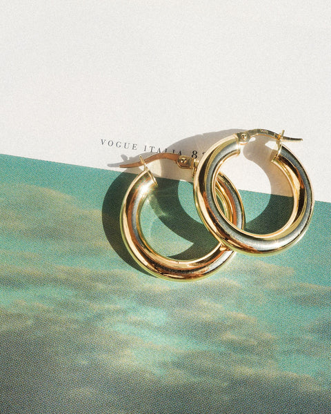 The Baby Amalfi Hoops