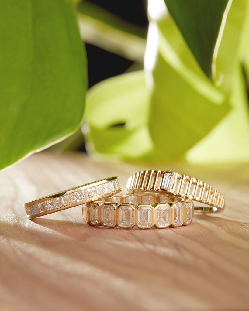 Baguette Diamond Wedding Band | Leona | Brilliant Earth